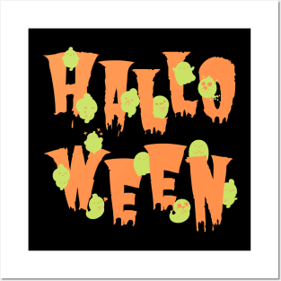 Halloween Costume Little Spooky Ghosts Posters and Art